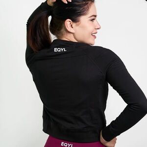 NWOT EQYL CROPPED SWEATSHIRT